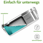 Orento Edelstahl-Lunchbox 1400 ml